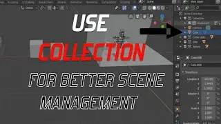 Blender 2 8 Use Collection For better scene management