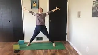 25min yoga flow that is easy on wrists (no chaturangas)