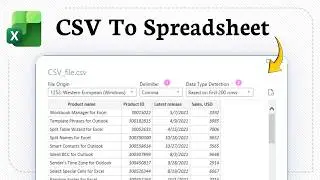 How to Convert CSV to Excel Step by Step (Import File Wizard)