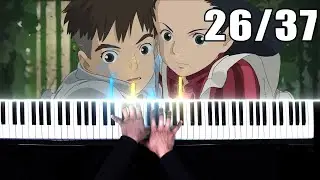 26. Mahito and Himi (眞人とヒミ) | The Boy and the Heron OST Piano Tutorial