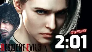 RESIDENT EVIL 3 NEMESIS REMAKE FULL DEMO {2:01} SPEEDRUN IN 2 MINUTES  [RE3 NEMESIS PS4 PRO]