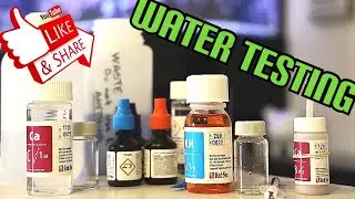 Red Sea Test kit demonstration.  My how to version.