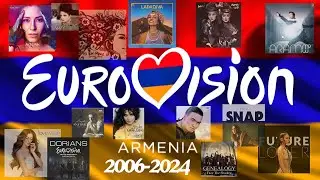 Armenia 🇦🇲 in #eurovision  Song Contest/#армения  на Евровидении 2006-2024
