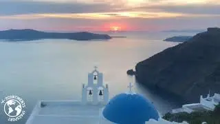 Santorini Sunset Time Lapse