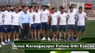 Arsuz Karaağaçspor, Fırtına Gibi Esecek 8gunhaber