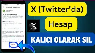 twitter hesabı kalıcı olarak nasıl silinir,