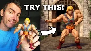 How to Make a 3D Character with Toys