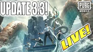 OCEAN ODYSSEY PUBG MOBILE UPDATE 3.3 LIVE STREAM!!!