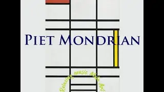 [cafe music playlists] Relaxing music with Piet Mondrian painting ★ No copyright music