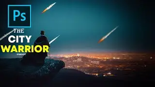 The City Warrior Speed Art (PHOTOSHOP)