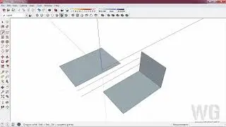 TUTORIAL CARA MENGGUNAKAN LINE TOOL DI SKETCHUP 2015 / TUTORIAL SKETCHUP 2015