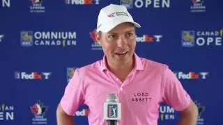 Ben Griffin Sunday Interview 2024 RBC Canadian Open