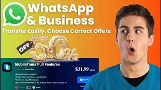 WhatsApp Business Transfer 📱 Android to iPhone | 50% OFF