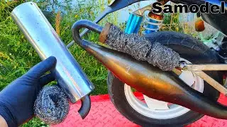 Replacing the muffler packing