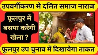 फूलपुर का दलित समाज पूरी तरह बसपा के साथ , सपा और बीजेपी की टेंशन बढ़ी