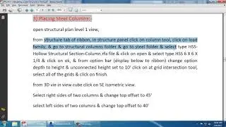 Autodesk Revit Project 3 - Creating Steel Tower in Revit