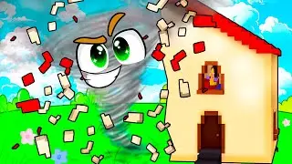 I Became a BIG TORNADO in ROBLOX!