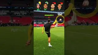 Celine Dept vs Militão vs Hummels vs Musiala 💫😒 Degree Goal Challenge