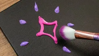 💗 Pink Universe Painting | Relaxing Acrylic Painting #432