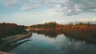Пякупур. Северная река. The northern river.