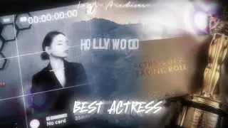 BEST ACTRESS 🎥🎞️ legendary acting skills, manifest fame, successful acting career ++