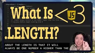 What is .LENGTH String Property? | JavaScript in LESS-THAN 3 Minutes | Beginner JavaScript Series