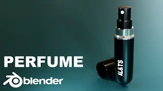 3D Modeling Perfume in Blender | Timelapse