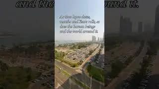 how time flies #quotes #abudhabi #uae #timelapse #cityview #beachview #skyline #travel #shorts