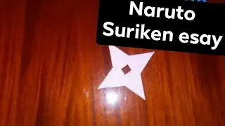 Origami - How To Make a Paper Naruto Ninja Star