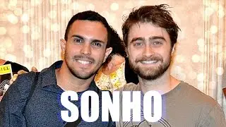 NOSSA! TINHA MESMO QUE SER ASSIM? ENCONTREI O HARRY POTTER (Meeting Daniel Radcliffe/Harry Potter)