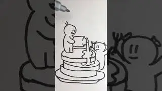 DRAW PANCAKES WITH HONEY