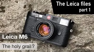 Leica M6 – I'm shooting the holy grail of 35mm cameras!
