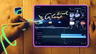 How to create blotter media glowing effect | Brush Glow effect in LumaFusion 2.4 