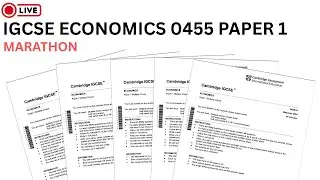 IGCSE Economics 0455 Paper 1 marathon | Solving past paper mcq questions with this godly website