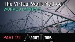 [1/2] The Virtual Work Method - Worked Example | DegreeTutors.com