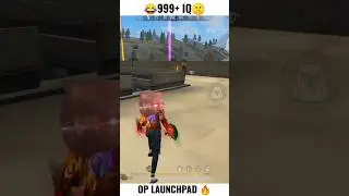 999+ IQ LEVEL LAUNCH PAD 😂🤫 1 VS 4 🥵  THUG LIFE 💥🤡 #freefire #4flagarmy #freefirevideo #shorts