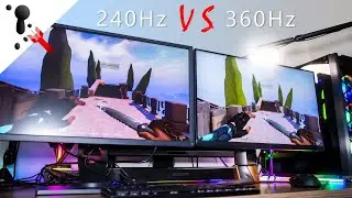 240Hz VS 360Hz by FPS Veteran feat. ASUS PG259QNR Monitor