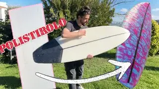 Ho costruito la mia nuova TAVOLA DA SURF da ZERO [ft.@Prochimaresin ]