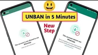 This account cannot use whatsapp number problem solution 2023 || How to whatsaap number unbanned