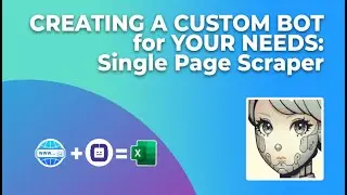 CUSTOMIZABLE BOT for SCRAPING SINGLE PAGES | NO CODE BOT BUILDER | THE BEST AI BOT CREATOR SOFTWARE