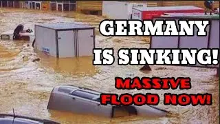 Germany Flood 2021 - German news reports at least 44 victims and 70 missing