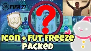 Packing INSANE Icon + FUT Freeze Card + 2 TOTWs - Fifa 21 Pack Opening!