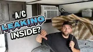 RV Air Conditioner Fix: How To Actually Stop Water From Dripping Inside!
