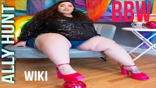 BBW Ally Hunt bio wiki || Big Beautiful women lightscameraally || Plus size models on instagram