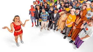 100 VIRGINS VS 1 SUPER MODEL