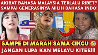 🇲🇾 MALAYSIA IS PANICING AGAIN! MALAYSIAN BOCIL IS MORE FLUENT IN INDONESIA?! 😱