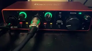 How to setup Focusrite Scarlett 2i2 audio interface with Neural DSP plugins