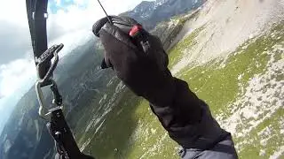 Paragliding Tandem - Kat's First Flight, Cassons, Flims (Switzerland)
