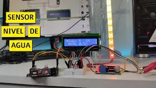 Sensor de NIVEL de AGUA con ARDUINO sin Contacto