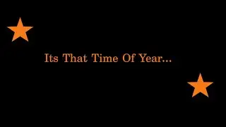 Its That Time Of Year...